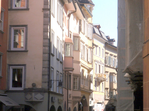 Bozen's main Promenade.